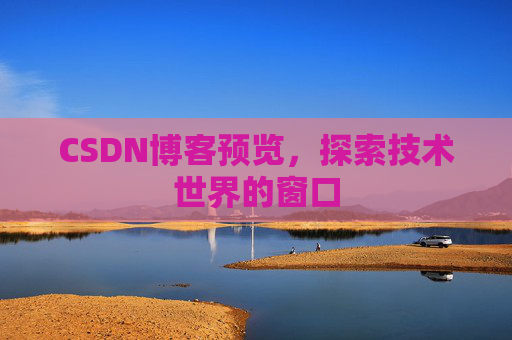 CSDN博客预览,探索技术世界的窗口